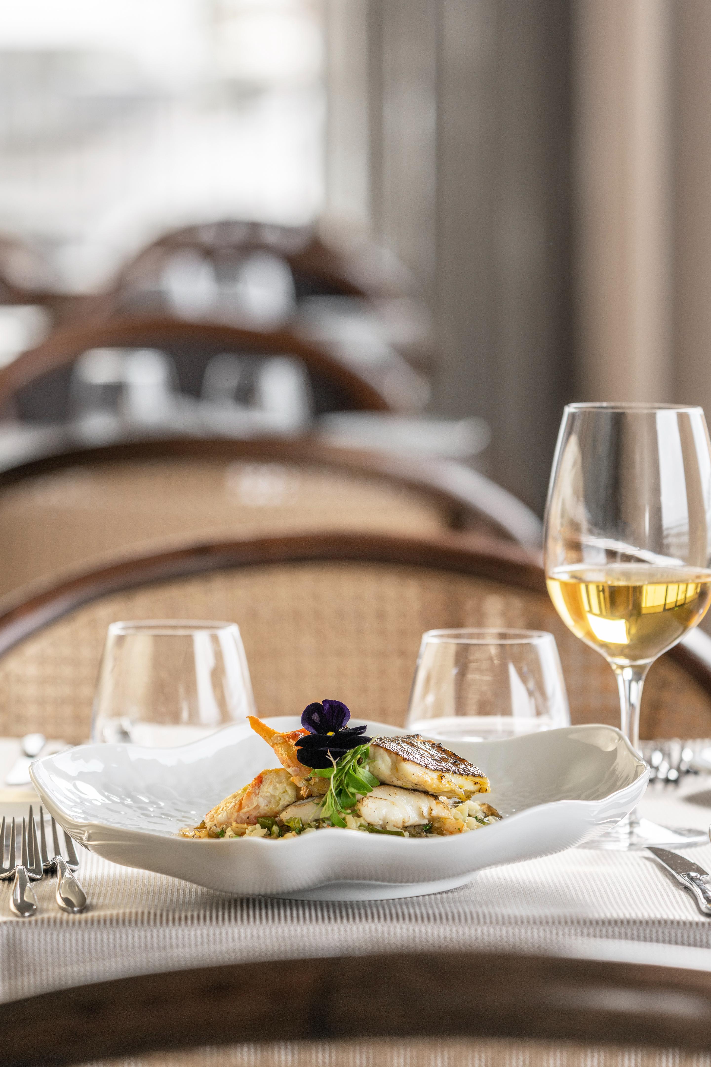 大西洋亚速尔格兰德酒店 蓬塔德尔加达 外观 照片 Wine and food